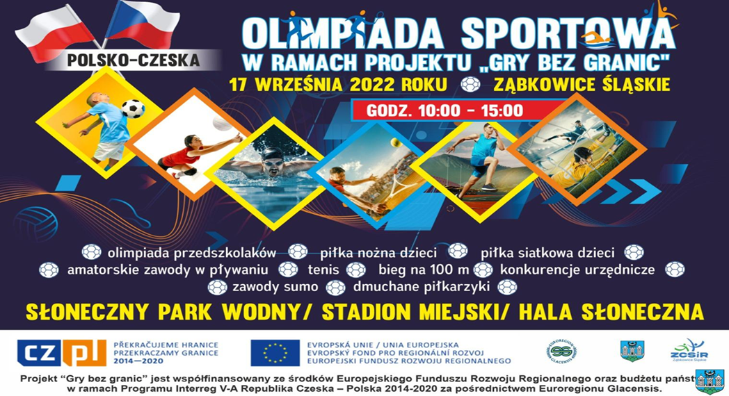 Polsko-česká sportovní olympiáda v rámci projektu Hry bez hranic, Ząbkowice Śląskie