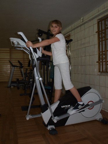 Nowy Sprzęt fitness w gimnazjum