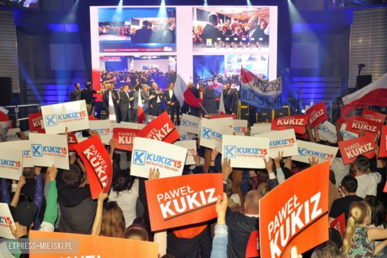 Wieczór wyborczy Pawła Kukiza