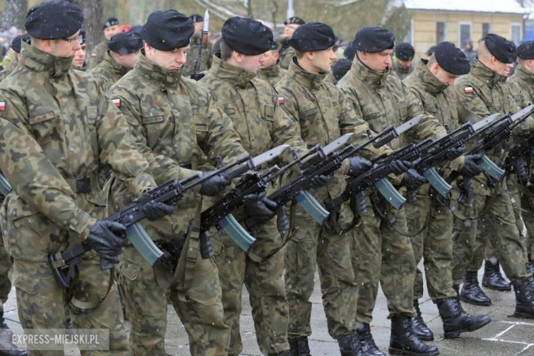 Żagań - Powitanie wojsk amerykańskich w Polsce