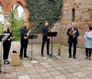 Koncert jazzowy w ramach Święta Tulipanów w Kamieńcu Ząbkowickim