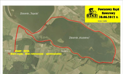 Powiatowy Rajd Rowerowy brzegami zbiorników Topola i Kozielno