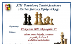 Powiatowy Turniej Szachowy już w sobotę