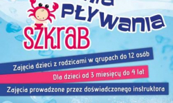 Maluchy uczą się pływać