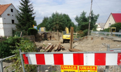 Przebudowa mostu w Ożarach