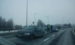 Nie ustąpił pierwszeństwa i spowodował kolizję