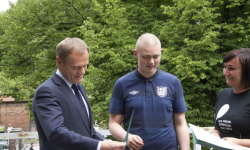 Donald Tusk spełnił marzenie chorego chłopca