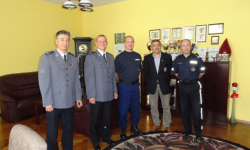 Węgierski policjant z wizytą w kłodzkiej komendzie