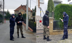 Żołnierze wspierają policjantów w kontrolach osób przebywających na kwarantannie