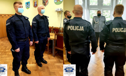 Nowi policjanci przyjęci do służby