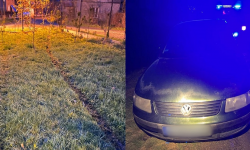 Nietrzeźwy 22-latek z sądowym zakazem wjechał w ogrodzenie