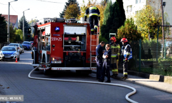 Pożar mieszkania w Kamieńcu Ząbkowickim
