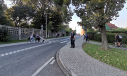 „Bezpieczna droga do szkoły” pod czujnym okiem ząbkowickich policjantów