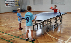 Sobota z tenisem stołowym z Gminnym Centrum Edukacji i Sportu