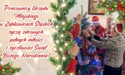 Ząbkowiccy urzędnicy życzą wesołych świąt!