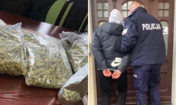Miał ponad 3 kg narkotyków. Trafił za kratki
