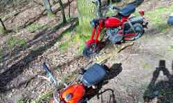 Włamali się do pomieszczenia gospodarczego i skradli trzy motorowery. Grozi im do 10 lat więzienia