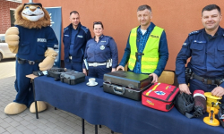 Promocja policyjnej służby na dniach otwartych w „Ceglaku”