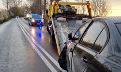 Kilka kolizji w ciągu ostatnich kilkudziesięciu godzin. Policja apeluje o ostrożność!