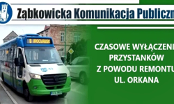 Czasowe wyłączenie przystanków z powodu remontu ul. Orkana