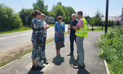 Nowy odcinek pieszo-jezdny między Srebrną Górą a Budzowem oficjalnie oddany do użytku