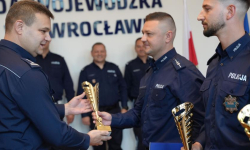 Policjant z Kamieńca Ząbkowickiego najlepszym dzielnicowym Dolnego Śląska