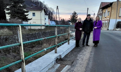 Kolejne inwestycje drogowe zakończone – odbudowane zostały mury oporowe przy drogach powiatowych