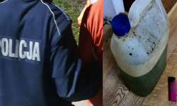 Zgłosił, że może zrobić sobie krzywdę. Miał kanister z benzyną i zapalniczkę