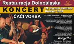Koncert ČAČI VORBA w Restauracji Dolnośląskiej