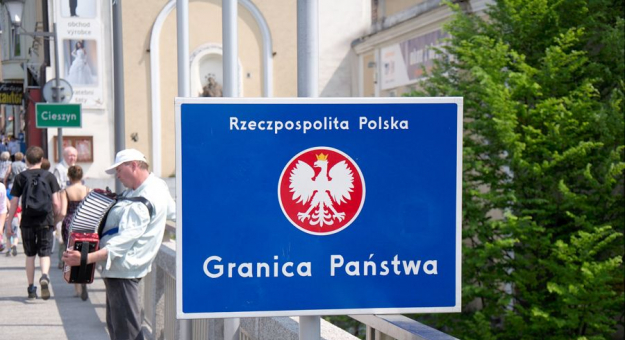 Granica Polski w Cieszynie