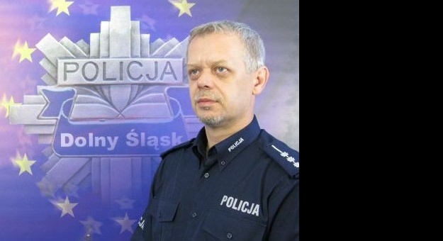 St. asp. Paweł Petrykowski, rzecznik Komendy Wojewódzkiej Policji we Wrocławiu