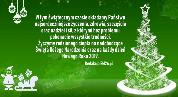 Życzenia bożonarodzeniowe od redakcji EM24.pl