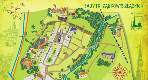 Mapka Ząbkowic