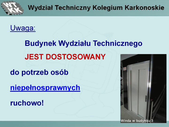 Prezentacja Uczelni