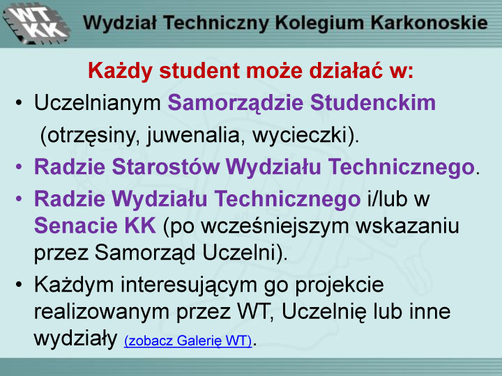 Prezentacja Uczelni
