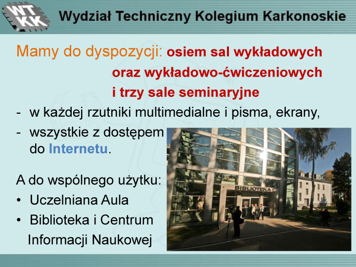 Prezentacja Uczelni