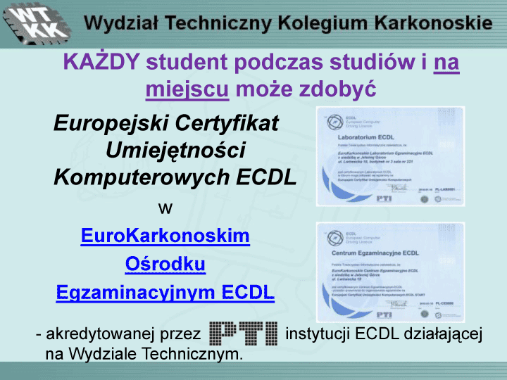 Prezentacja Uczelni