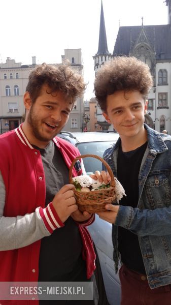 Święcone koszyczki wielkanocne