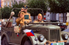 Zabytkowe pojazdy militarne wjechały na ziębicki rynek