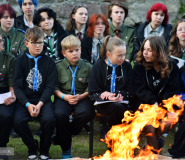 Blask ognia, dźwięk gitar i harcerskie melodie – ruszył Srebrnogórski Festiwal Piosenki Harcerskiej