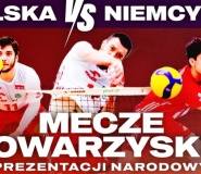Mecze reprezentacji Polski i Niemiec w siatkówce w Ziębicach