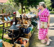 Rodzinna niedziela w Ziębicach. Piknik z piosenką i giełda staroci przy muszli koncertowej