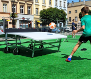 V Ząbkowicki Turniej Teqball podczas Dni i Nocy Krzywej Wieży
