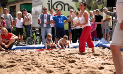 Plaża w centrum miasta