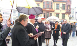 Poświęcenie rynku w Nowej Rudzie