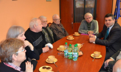 Spotkanie Rady Seniorów z Burmistrzem Ząbkowic Śl.