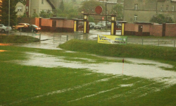 Mecz Orła przerwany z powodu burzy