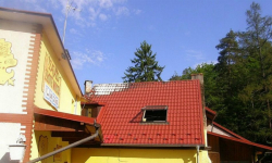 Pożar restauracji w Dębowinie