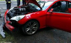 Groźna kolizja na K8 [foto]