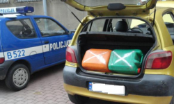 Chciał ukraść paliwo z maszyn rolniczych